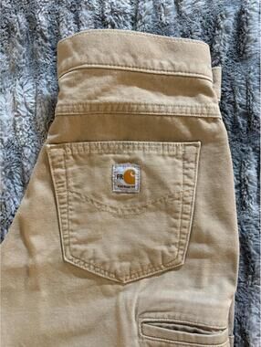 Carhartt FR Mid-weight Canvas Pant | Loose Fit Size 31 x 30 in Khaki
